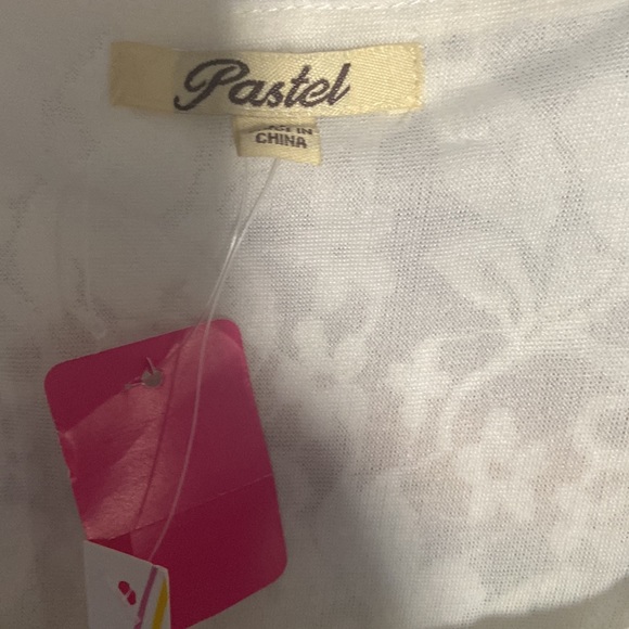 New SUMMER Lace Mini Dress Tunic SZ MED - Picture 5 of 7